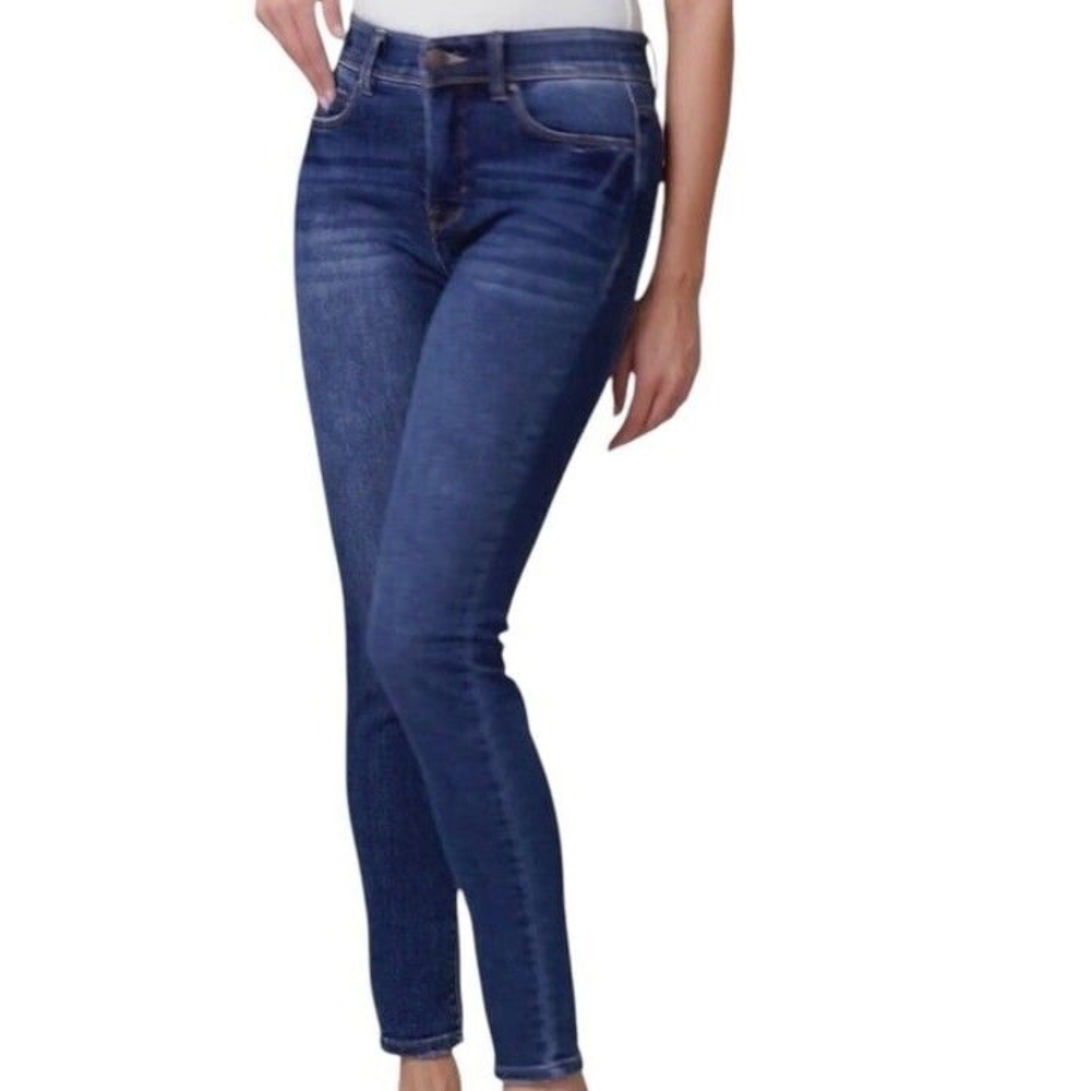Curve Appeal Women's Dark Blue Skinny Jeans